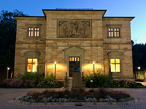 Villa Wahnfried abends Villa Wahnfried abends